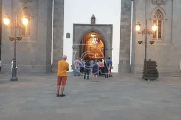 La Basílica conmemora la Bajada del Cristo de Telde con el aforo autorizado al completo/TA.