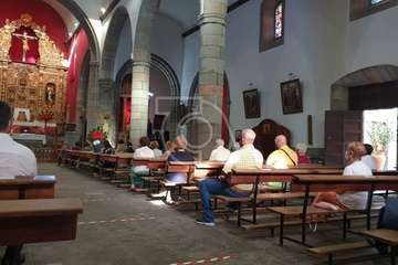 La Basílica conmemora la Bajada del Cristo de Telde con el aforo autorizado al completo/TA.