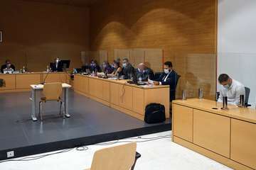 El juicio se inició este lunes en la capital grancanaria/Acfi Press.
