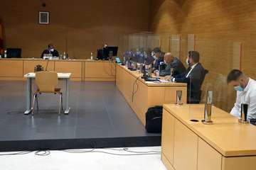 El juicio se inició este lunes en la capital grancanaria/Acfi Press.