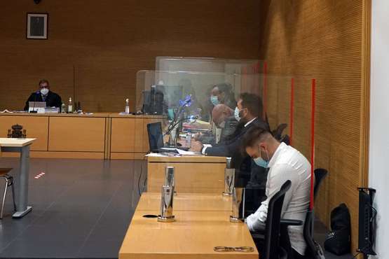 El juicio se inició este lunes en la capital grancanaria/Acfi Press.