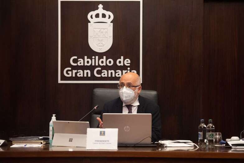 Antonio Morales, presidente del Cabildo de Gran Canaria/TA.