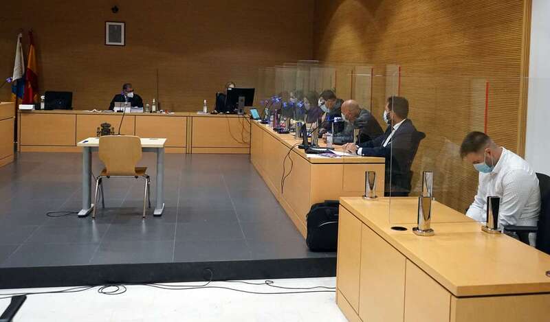 Momento del juicio celebrado la pasada semana en la Audiencia Provincial de Las Palmas/Acfi Press.