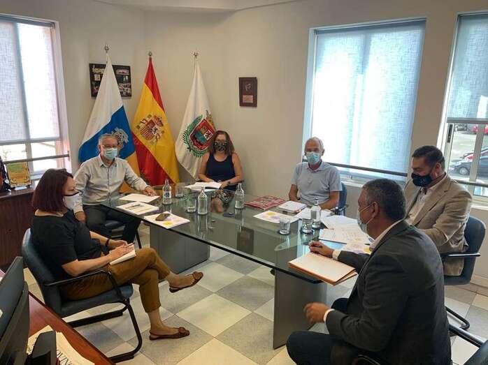 Imagen del encuentro de coordinación (Foto TA)