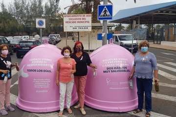 El Roque Azucarero se adhiere a la campaña 'Recicla con ellas'/TA.