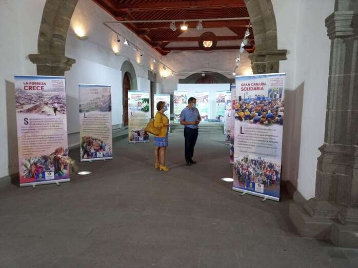 La exposición se exhibe en la ermita de San Pedro Mártir/TA.