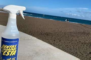  La campaña itinerante del Cabildo sobre los peligros del COVID-19 recala en Telde/TA.