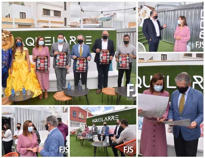 La presentación de la programación del proyecto tuvo lugar en la terraza del nuevo establecimiento Aquelarre/FJS.