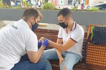 El proyecto de Aarón Martín en las manos de cuatro teldenses/TA y Aarón Martín.