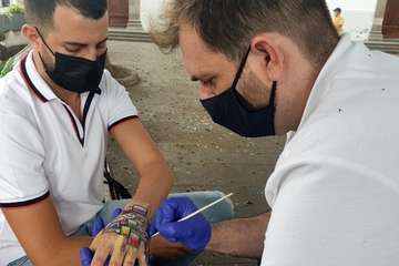 El proyecto de Aarón Martín en las manos de cuatro teldenses/TA y Aarón Martín.