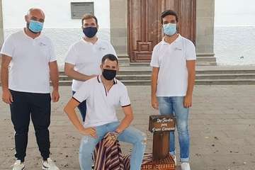 El proyecto de Aarón Martín en las manos de cuatro teldenses/TA y Aarón Martín.