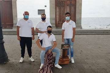 El proyecto de Aarón Martín en las manos de cuatro teldenses/TA y Aarón Martín.