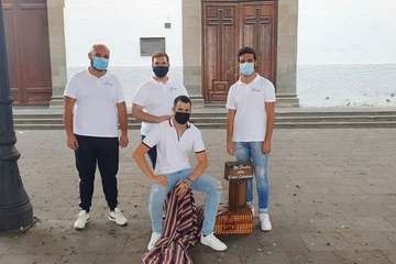 El proyecto de Aarón Martín en las manos de cuatro teldenses/TA y Aarón Martín.