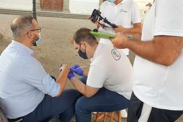 El proyecto de Aarón Martín en las manos de cuatro teldenses/TA y Aarón Martín.