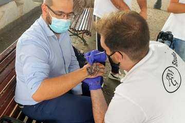 El proyecto de Aarón Martín en las manos de cuatro teldenses/TA y Aarón Martín.