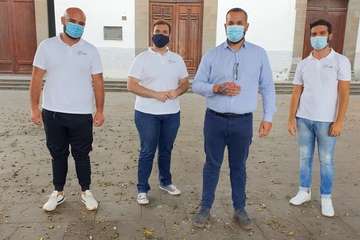 El proyecto de Aarón Martín en las manos de cuatro teldenses/TA y Aarón Martín.