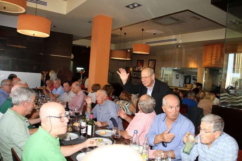 Imagen del encuentro navideños del pasado año de los antiguos alumnos del Instituto Laboral de Telde(Jesús Ruiz Mesa.