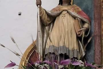  Telde pide al milagrero San Gregorio que acabe con la pandemia/TA y Jesús Ruiz Mesa.