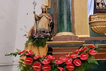  Telde pide al milagrero San Gregorio que acabe con la pandemia/TA y Jesús Ruiz Mesa.