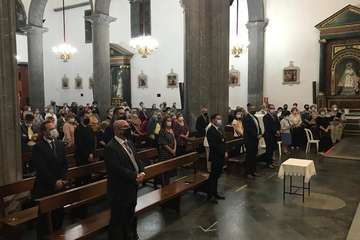  Telde pide al milagrero San Gregorio que acabe con la pandemia/TA y Jesús Ruiz Mesa.