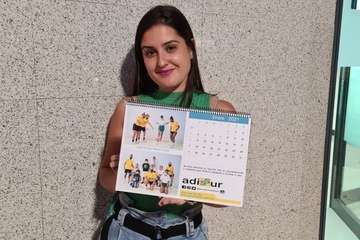Artistas y deportistas de Telde prestan su imagen para el calendario benéfico de Adissur/TA.