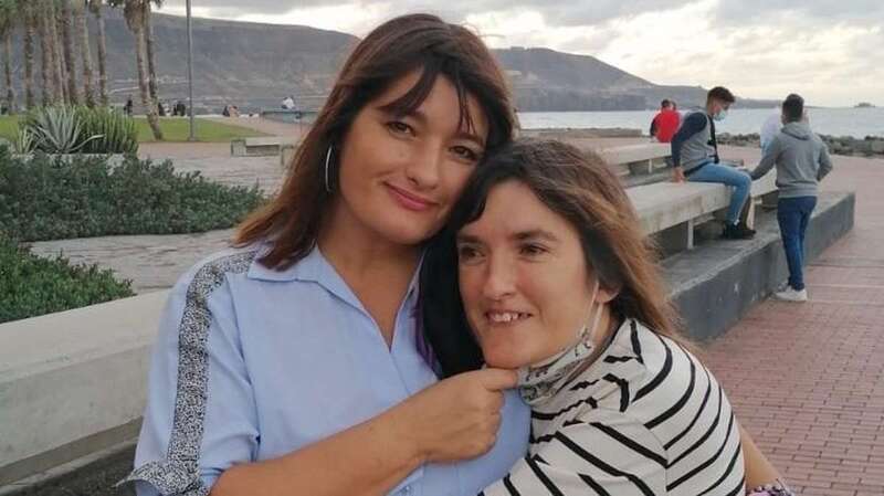 Nereida Hernández y su hija Mamen (Foto TA)