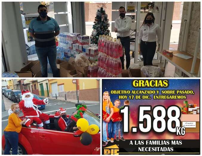 Éxito de la campaña solidaria de RIF Inmobiliaria/TA.