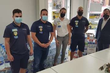  Júbilo en RIF Inmobiliaria por el éxito de su campaña solidaria/TA.