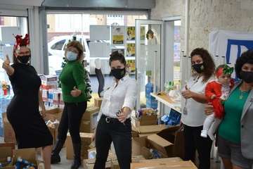  Júbilo en RIF Inmobiliaria por el éxito de su campaña solidaria/TA.