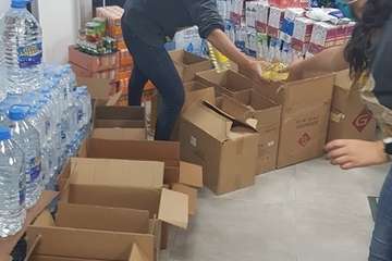  Júbilo en RIF Inmobiliaria por el éxito de su campaña solidaria/TA.