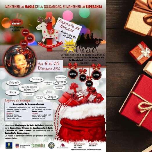 La campaña solidaria estará activa hasta el 30 de diciembre (Foto TA)