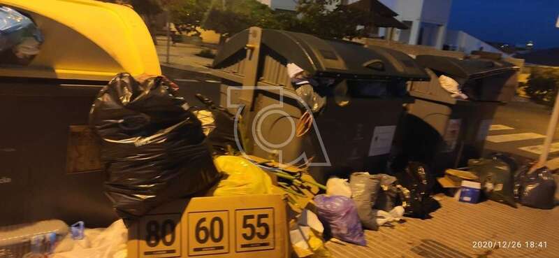 Imagen de este sábado captada por un vecino en la calle de Culantrillo/TA.