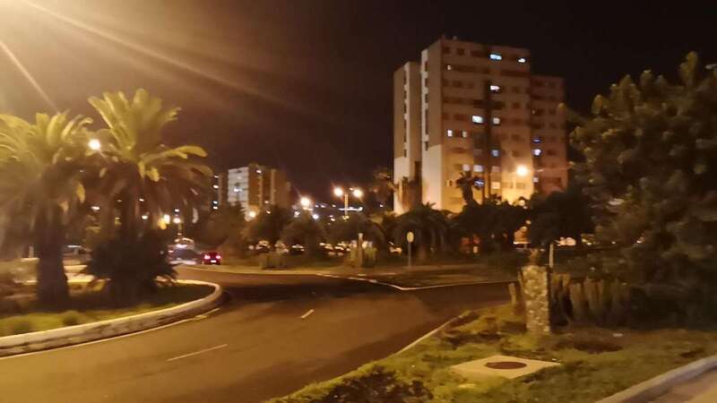 Vista de una zona del Valle de Jinámar a los pocos minutos de restablecerse el suministro/TA.