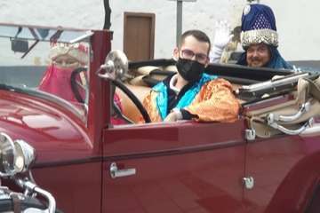 Sus Majestades de Oriente se ponen en marcha para repartir la magia por todos los barrios de Telde/TA.