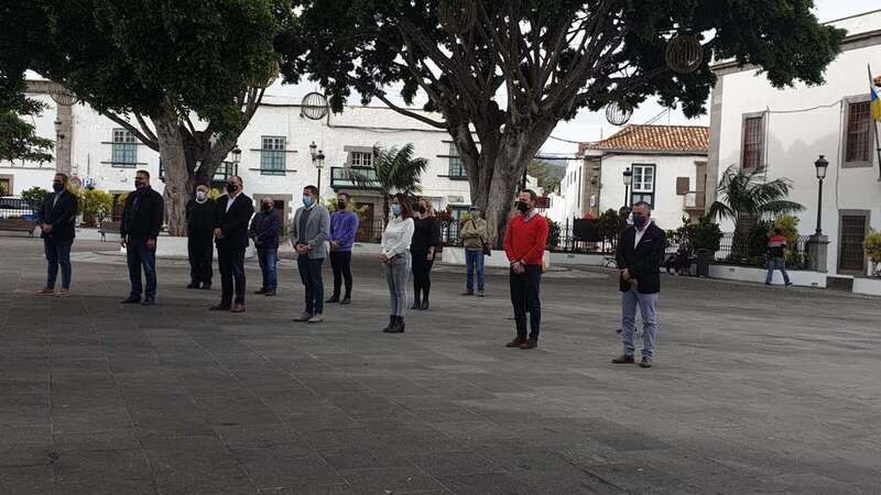 Momento del minuto de silencio/TA.