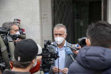 Minuto de silencio en Telde y en Presidencia del Gobierno de Canarias por la mujer asesinada en Gáldar/TA y Acfi Press.