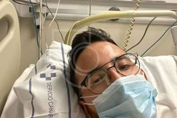 El joven teldense Alejandro Bordón relata su lucha contra el virus/TA.