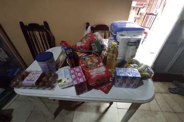 La solidaridad se vuelca con la familia necesitada de Las Rubiesas (Telde)/TA.