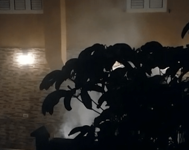 Imagen de la humareda (Foto TA)