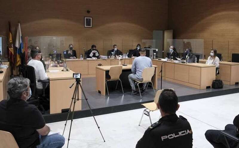 La víctima testifica ante el juez/COBER/C7.