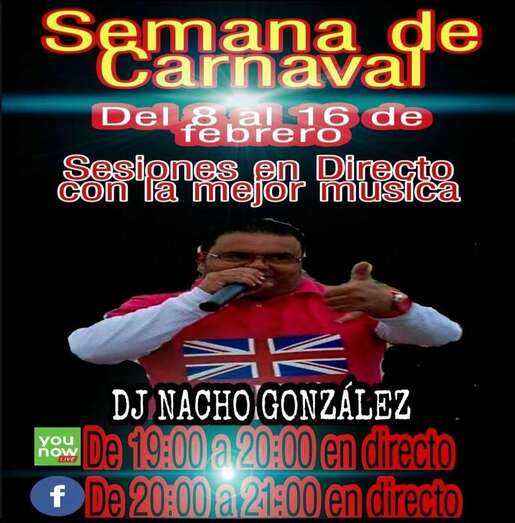 Las sesiones serán a las 19.00 y a las 20.00 horas / TA