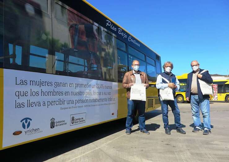 Yrichen amplificará la campaña en vehículos de Guaguas Municipales / TA