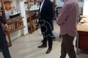  El nuevo comisario de Telde hace amigos en Jinámar/TA.