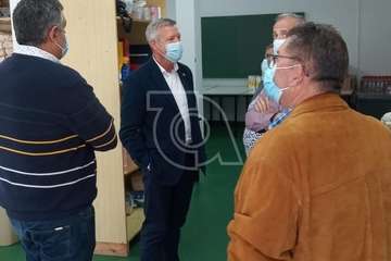  El nuevo comisario de Telde hace amigos en Jinámar/TA.