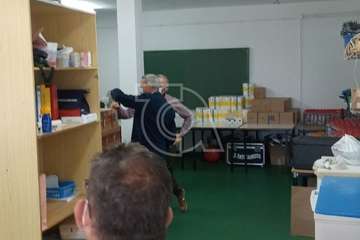  El nuevo comisario de Telde hace amigos en Jinámar/TA.