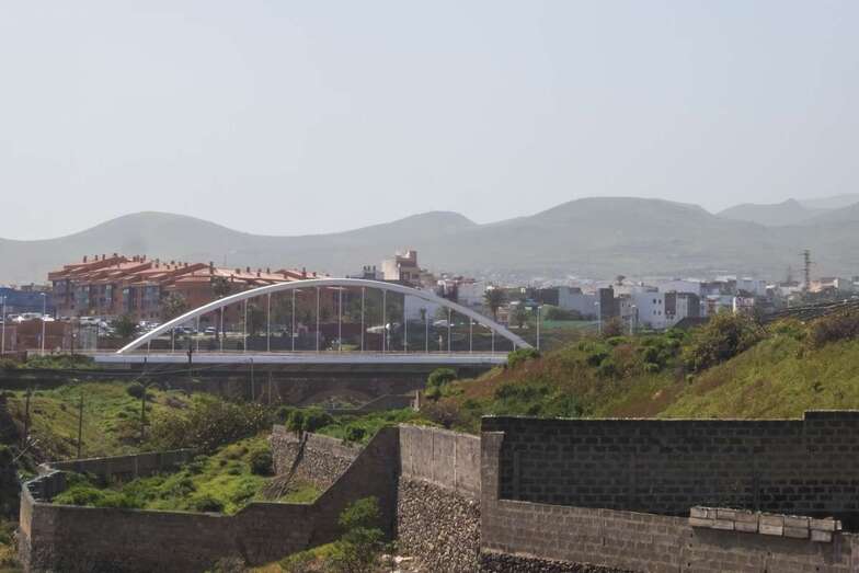 Calima en Telde/Antonio Rico.