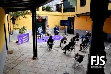 Presentación en rueda de prensa del programa de actos de la campaña en Telde para celebrar el Día Internacional de las Mujeres/TA.