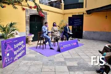 Presentación en rueda de prensa del programa de actos de la campaña en Telde para celebrar el Día Internacional de las Mujeres/TA.