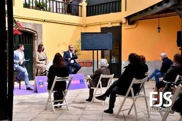 Presentación en rueda de prensa del programa de actos de la campaña en Telde para celebrar el Día Internacional de las Mujeres/TA.