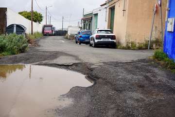  'Piscinas naturales' en Montaña Las Palmas (Telde)/Acfi Press.